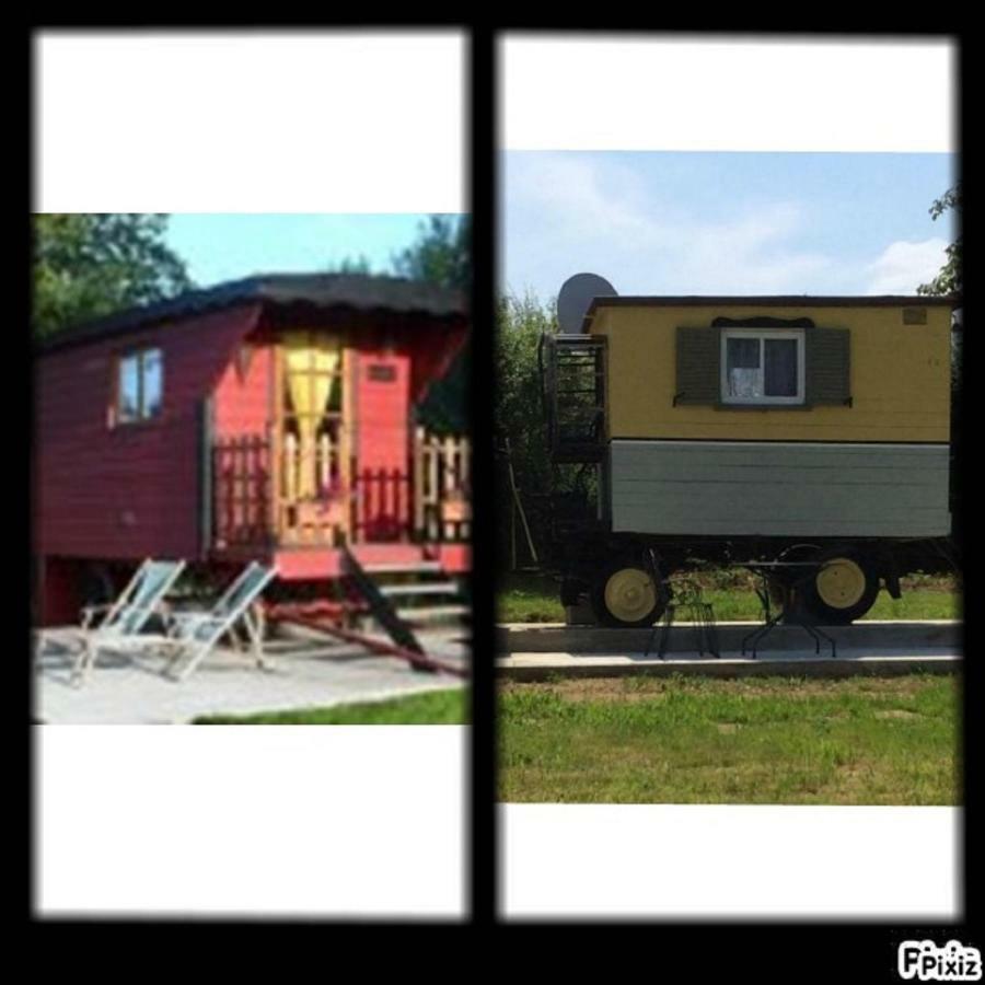 Les Roulottes Des Songes De L'Authie Bed & Breakfast Boufflers Bagian luar foto